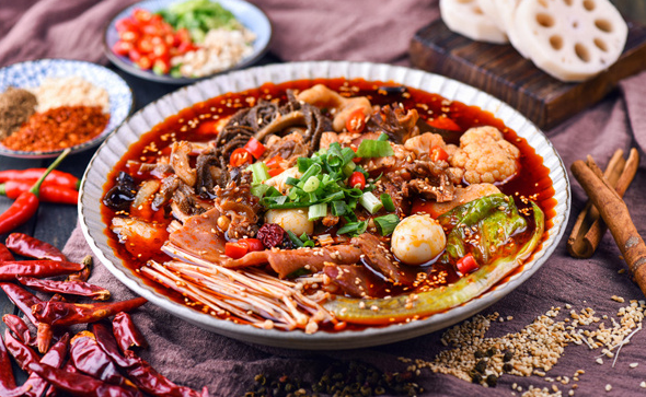揚(yáng)州加盟帽牌貨冒菜店，什么是帽牌貨冒菜