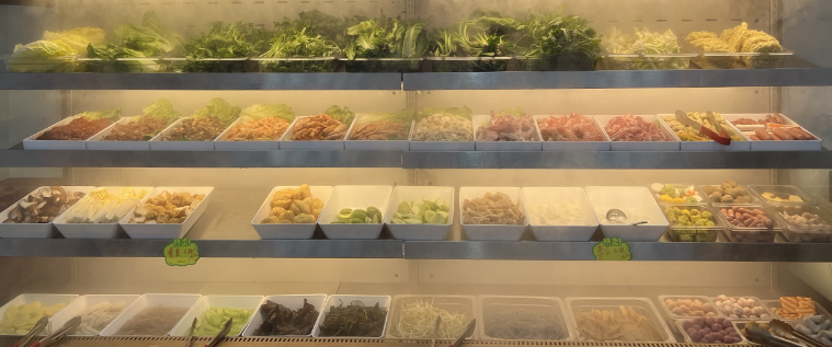 冒菜一般有些什么食材呢，給大家分享一下